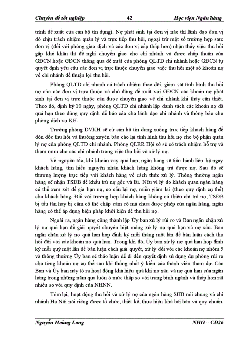 image for page Giải pháp quản lý rủi ro trong hoạt động tín dụng tại ngân hàng TMCP Sài Gòn Hà Nội Phòng giao dịch Ba Đình
