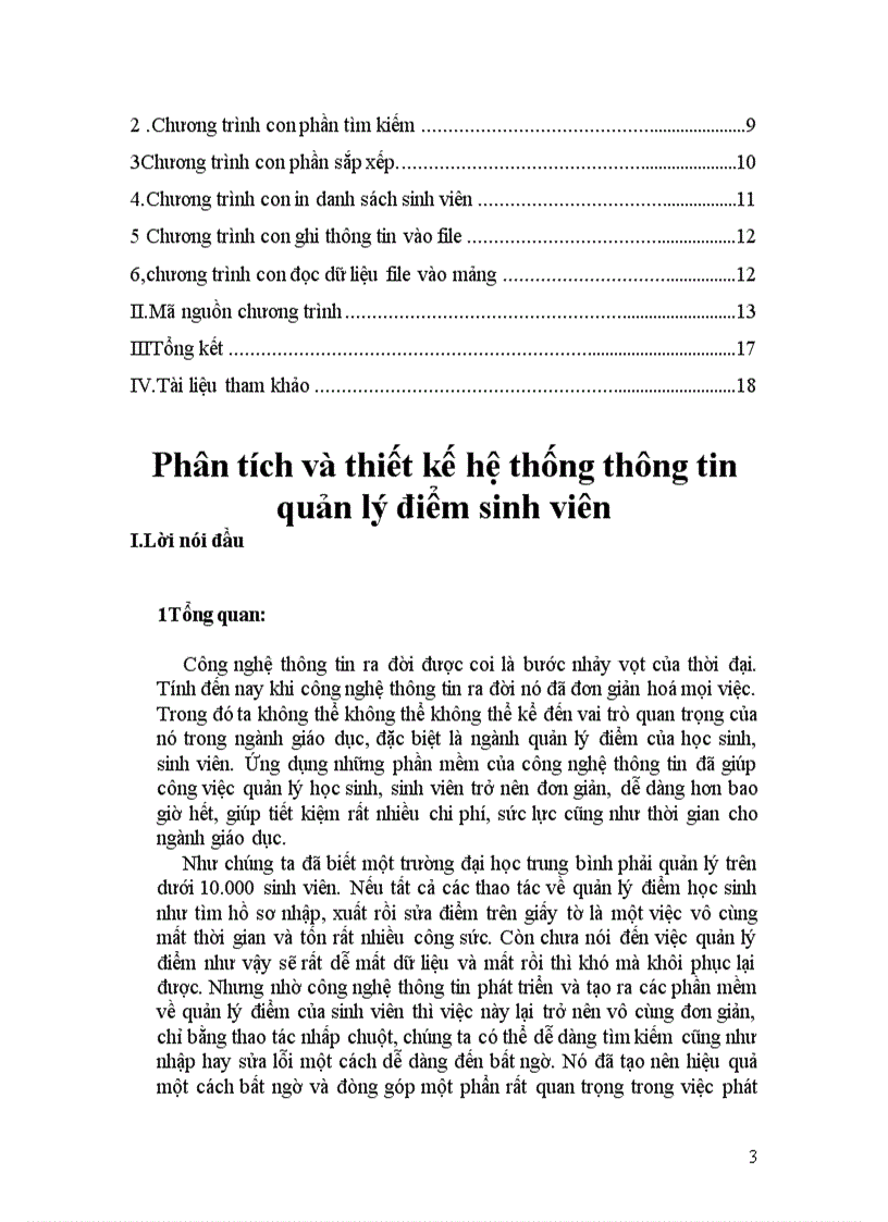 image for page Tiểu luận Phân tích và thiết kế hệ thống thông tin quản lý điểm sinh viên