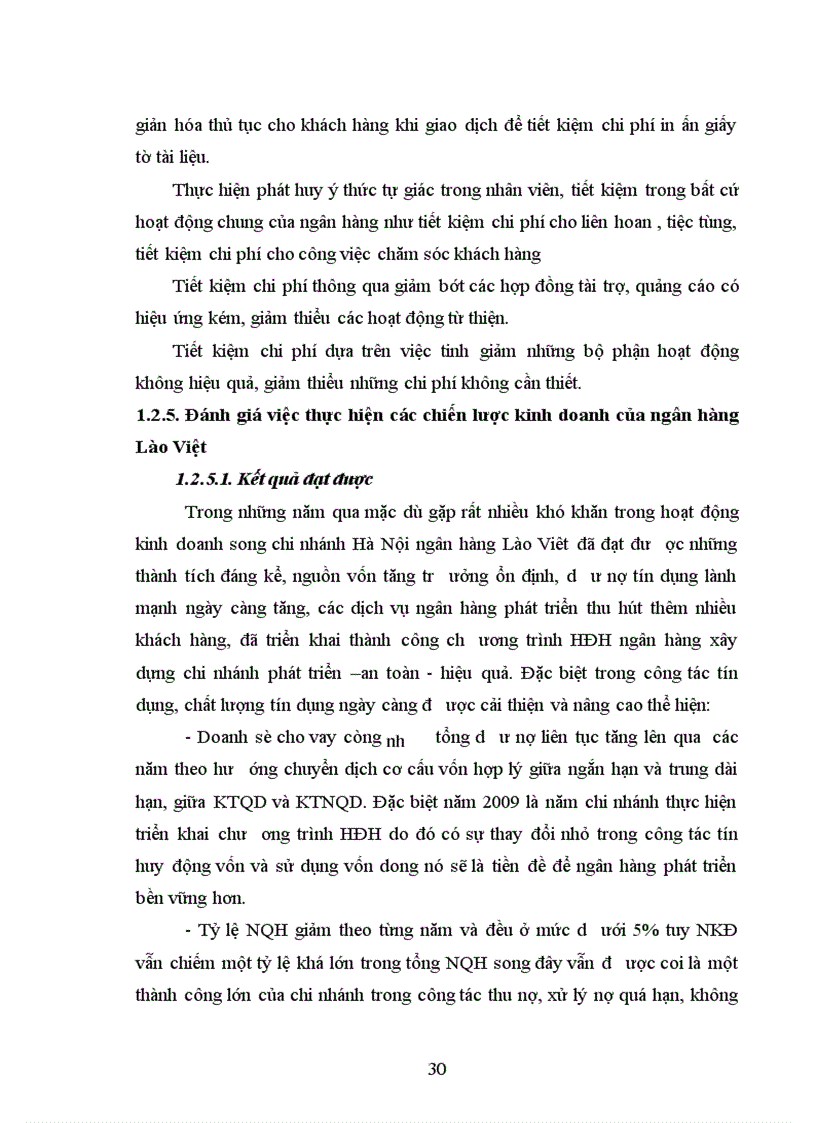 image for page Hoàn thiện chiến lược kinh doanh tại ngân hàng Lào Việt chi nhánh Hà Nội