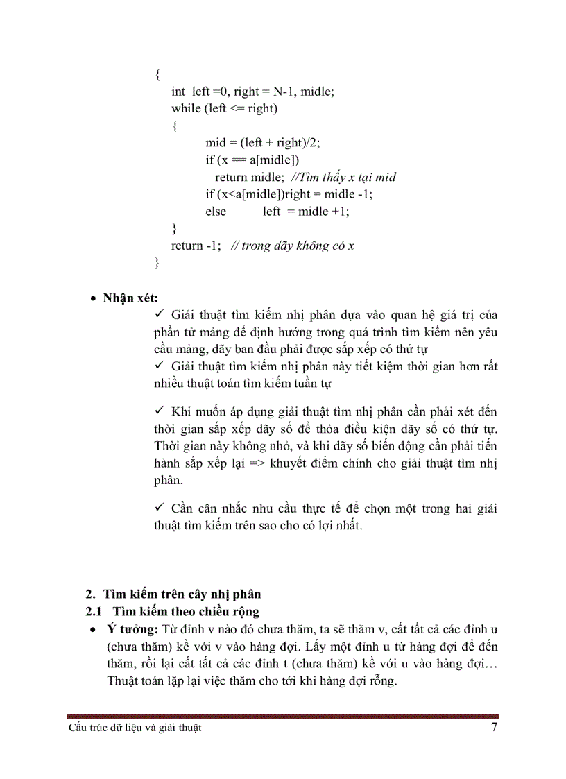 image for page Giải thuật tìm kiếm ADT ngăn xếp stack và ADT hàng đợi queue