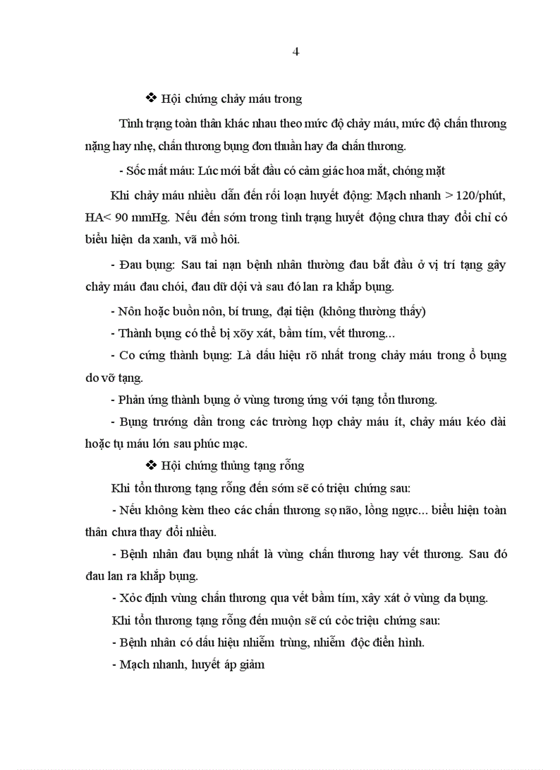 image for page Mô tả đặc điểm lâm sàng cận lâm sàng và tổn thương trong mổ của những bệnh nhân CTBK được điều trị bằng PTNS tại Bệnh viện Hữu Nghị Việt Đức từ 1 2010 6 2012