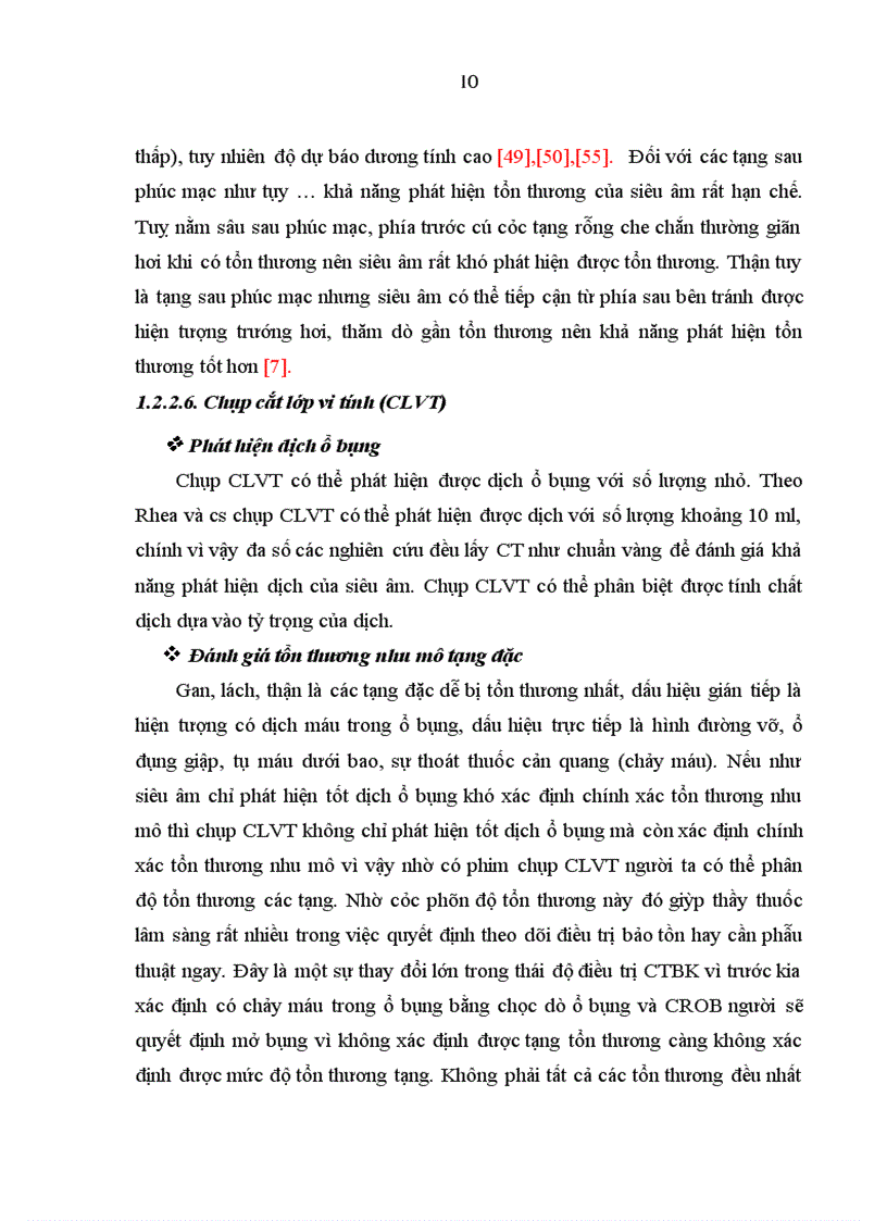 image for page Mô tả đặc điểm lâm sàng cận lâm sàng và tổn thương trong mổ của những bệnh nhân CTBK được điều trị bằng PTNS tại Bệnh viện Hữu Nghị Việt Đức từ 1 2010 6 2012