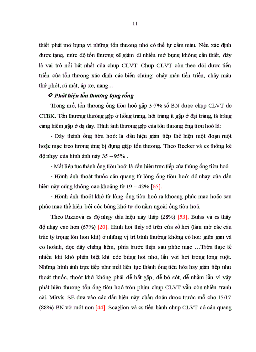 image for page Mô tả đặc điểm lâm sàng cận lâm sàng và tổn thương trong mổ của những bệnh nhân CTBK được điều trị bằng PTNS tại Bệnh viện Hữu Nghị Việt Đức từ 1 2010 6 2012