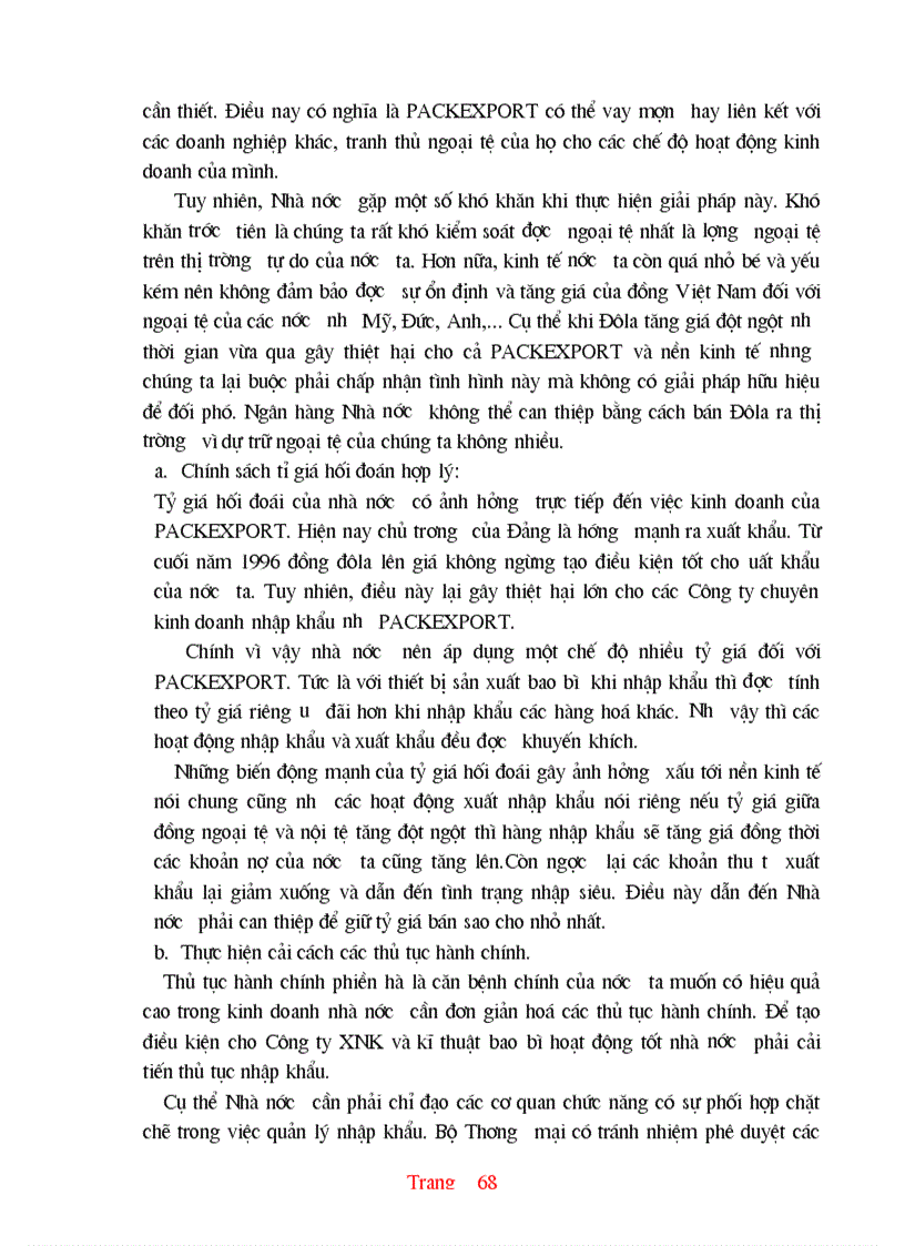 image for page Thực trạng và một số giải pháp hoàn thiện hoạt động nhập khẩu ở Công ty XNK và kỹ thuật bao bì 1