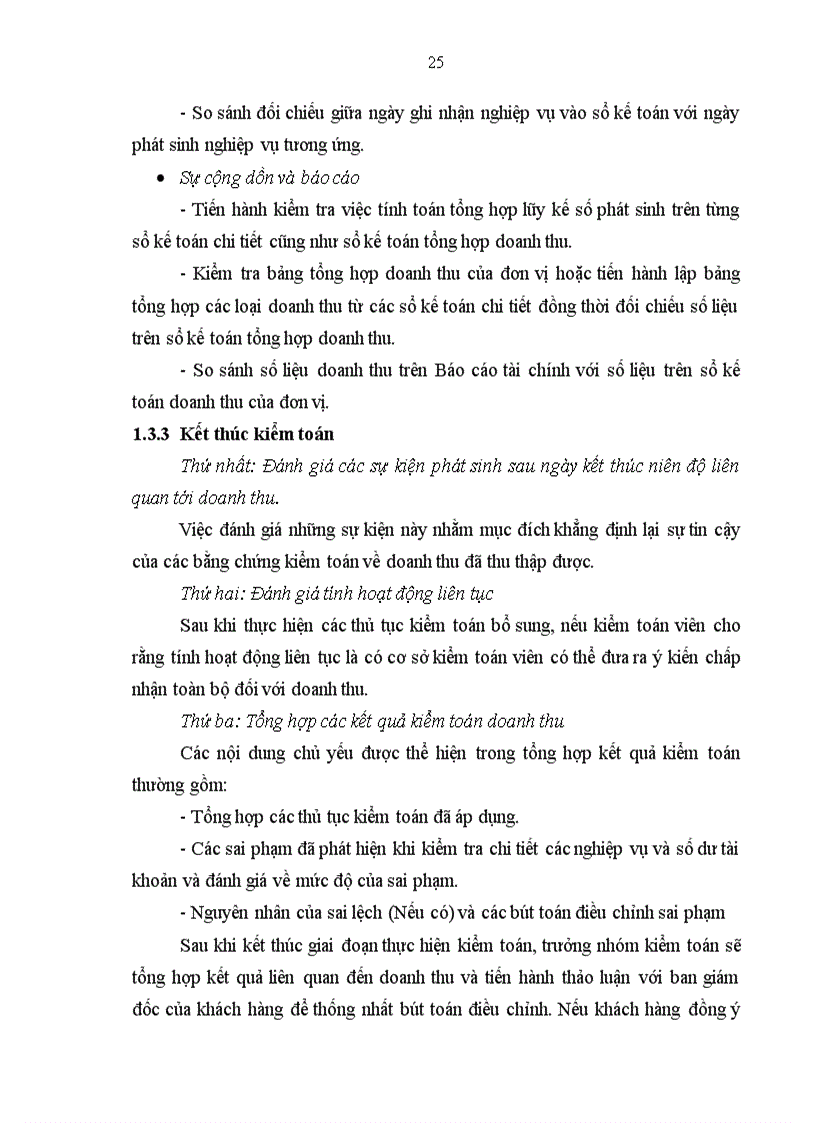 image for page Hoàn thiện quy trình và phương pháp kiểm toán doanh thu trong kiểm toán báo cáo tài chính tại Chi nhánh Công ty TNHH Kiểm toán DFK Việt Nam