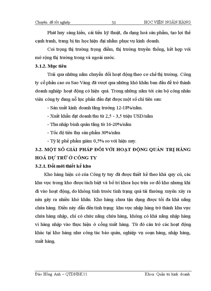 image for page Giải pháp nâng cao chất lượng công tác quản trị hàng dự trữ tại Công ty cổ phần cao su Sao Vàng