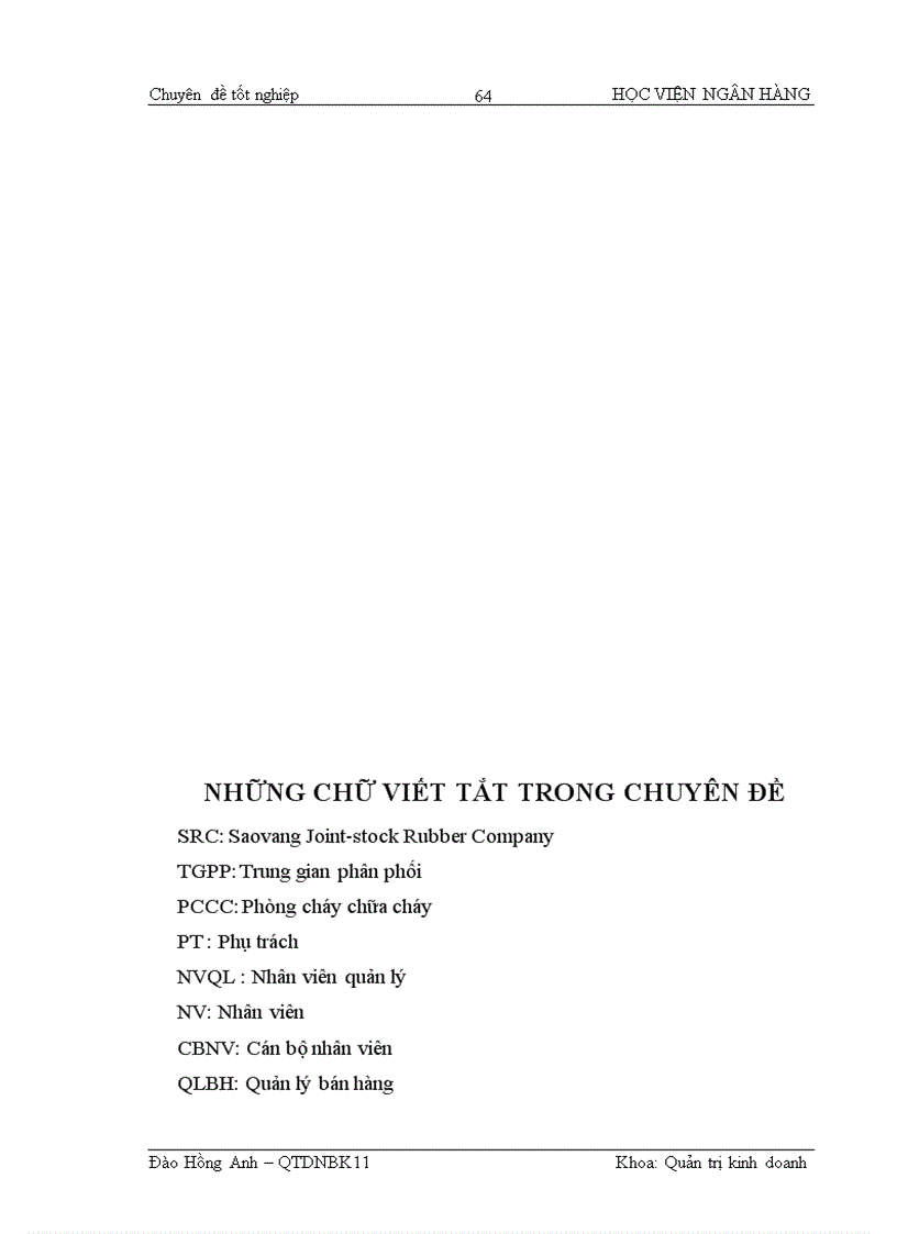 image for page Giải pháp nâng cao chất lượng công tác quản trị hàng dự trữ tại Công ty cổ phần cao su Sao Vàng