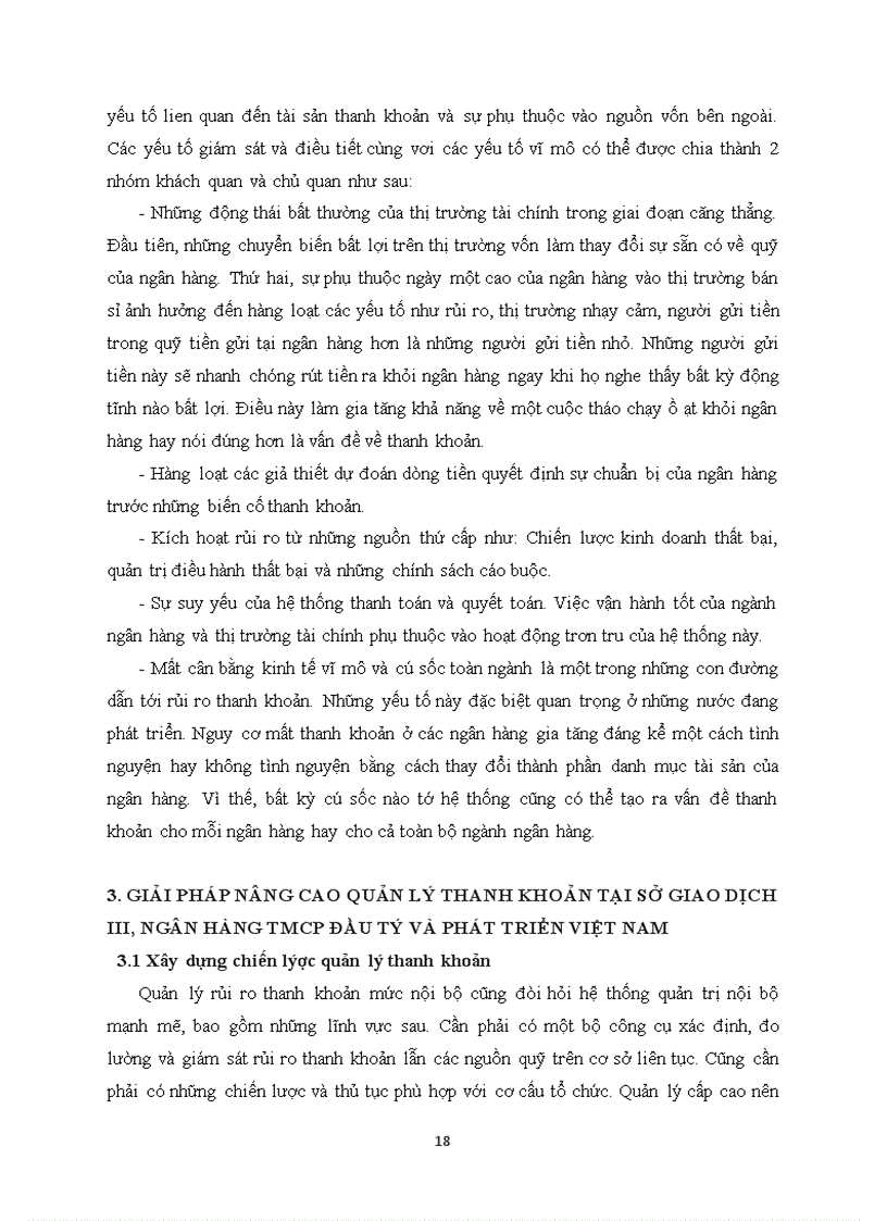 image for page Một số giải pháp tăng cường quản lý thanh khoản tại sở giao dịch iii bidv