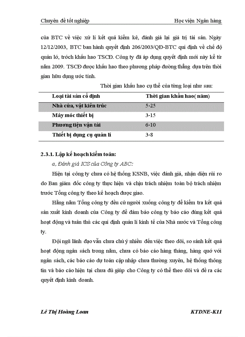 image for page Hoàn thiện quy trình kiểm toán Tài sản cố định trong kiểm toán Báo cáo tài chính do Công ty Hợp danh Kiểm toán Việt Nam thực hiện