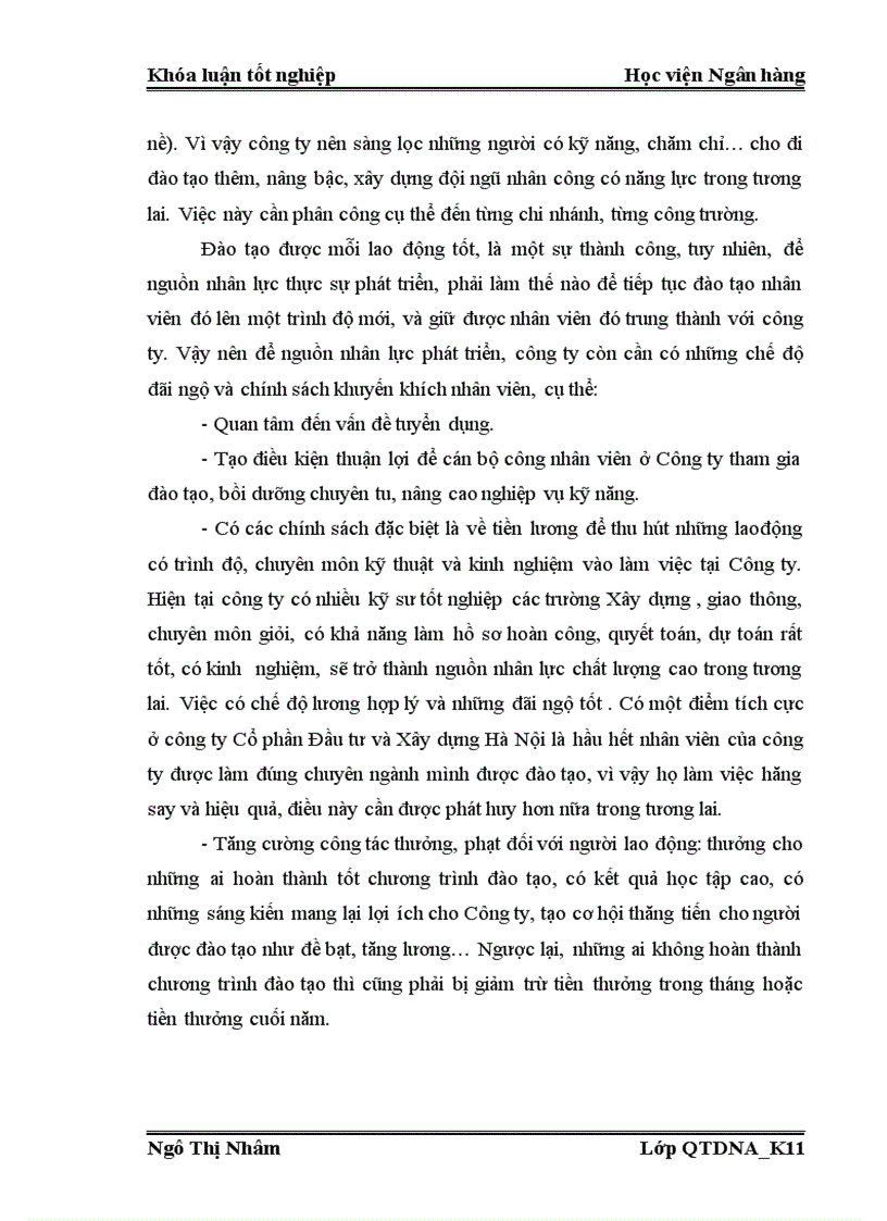 image for page Đào tạo và phát triển Nguồn nhân lực tại Công ty CP Đầu tư và Xây dựng Hà Nội