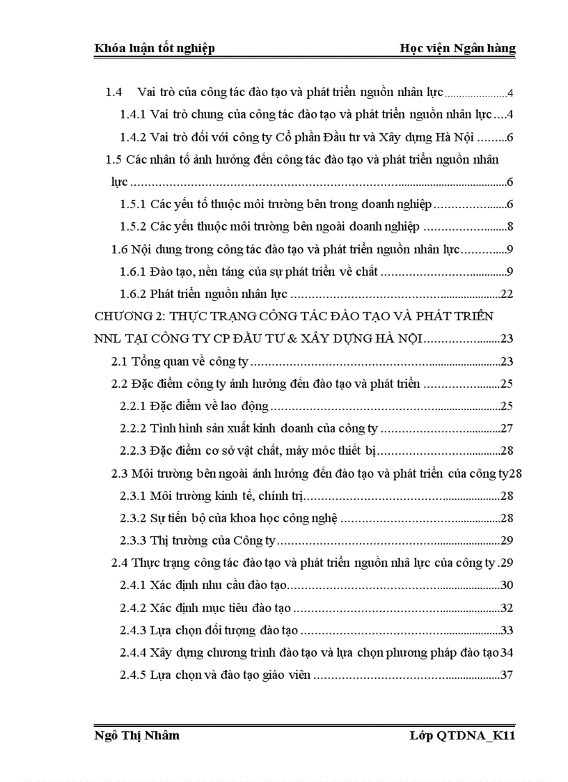 image for page Đào tạo và phát triển Nguồn nhân lực tại Công ty CP Đầu tư và Xây dựng Hà Nội