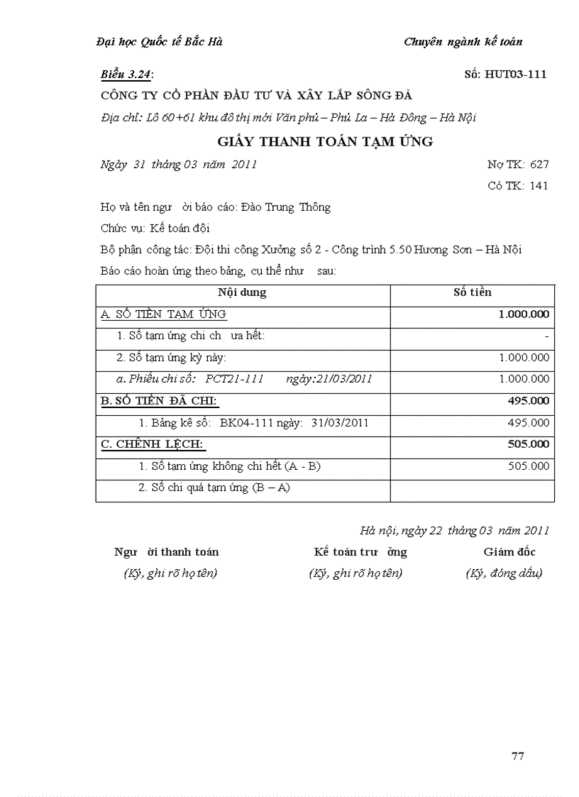 image for page Hoàn thiện kế toán chi phí và tính giá thành sản phẩm xây lắp tại công ty cổ phần đầu tư và xây lắp sông đà