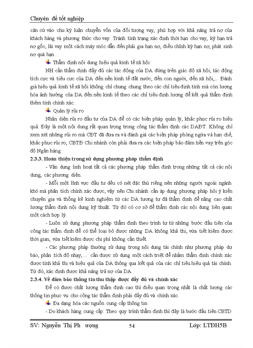 image for page Hoàn thiện công tác thẩm định dự án đầu tư vay vốn tại Ngân hàng Thương mại cổ phần Sài Gòn Thương Tín Sacombank chi nhánh Thăng Long