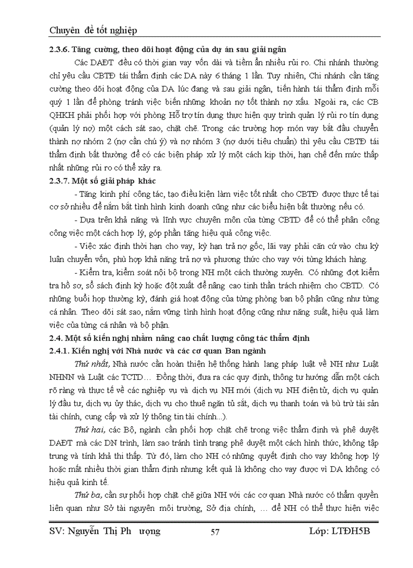 image for page Hoàn thiện công tác thẩm định dự án đầu tư vay vốn tại Ngân hàng Thương mại cổ phần Sài Gòn Thương Tín Sacombank chi nhánh Thăng Long