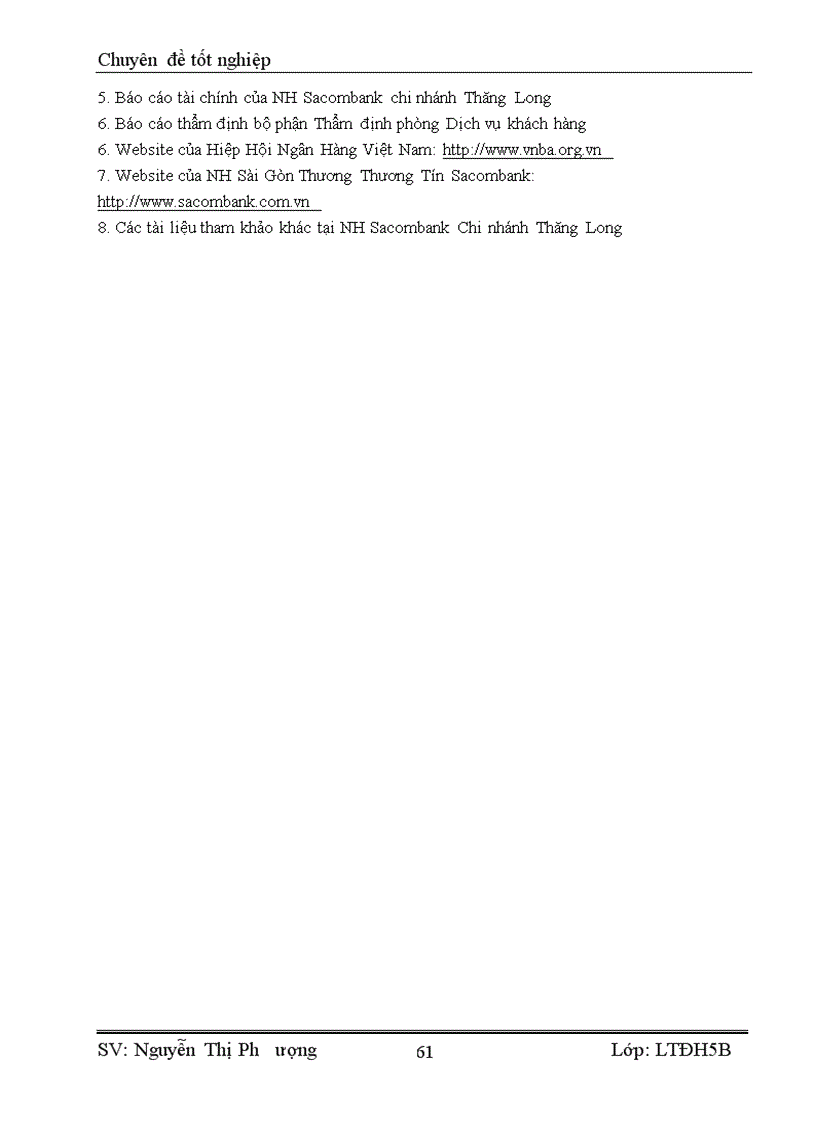 image for page Hoàn thiện công tác thẩm định dự án đầu tư vay vốn tại Ngân hàng Thương mại cổ phần Sài Gòn Thương Tín Sacombank chi nhánh Thăng Long