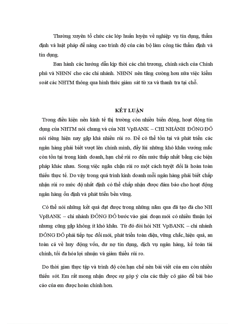 image for page Giải pháp phòng ngừa và hạn chế rủi ro tín dụng trong hoạt động kinh doanh tại NHTM