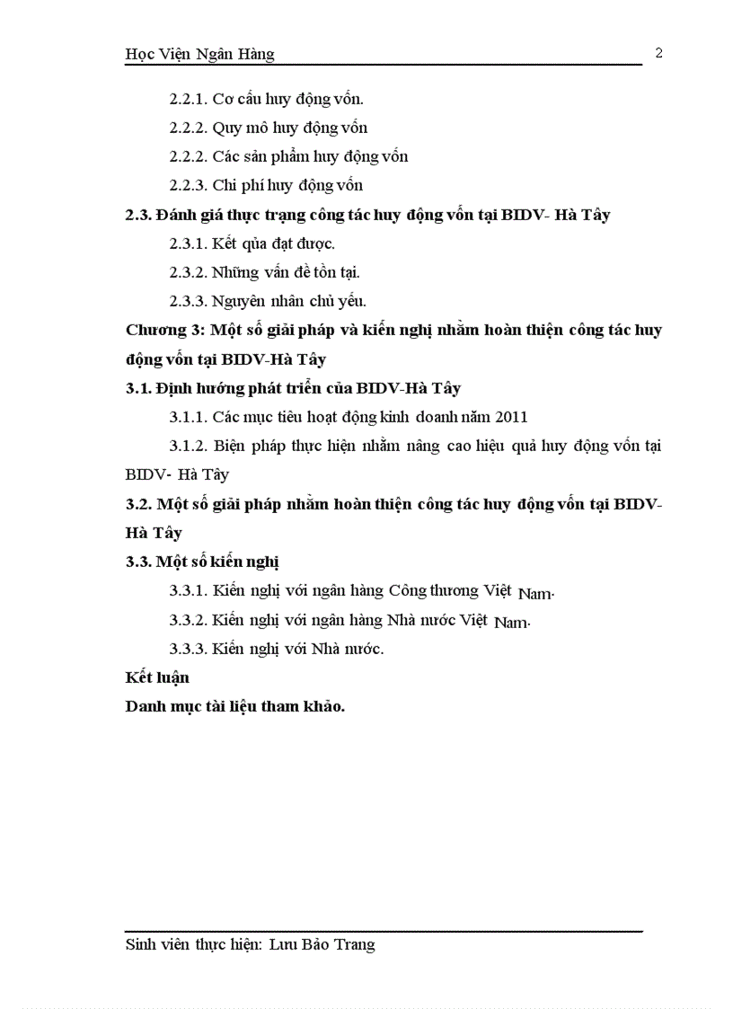 image for page Giải pháp nâng cao hiệu quả công tác huy động vốn tại BIDV