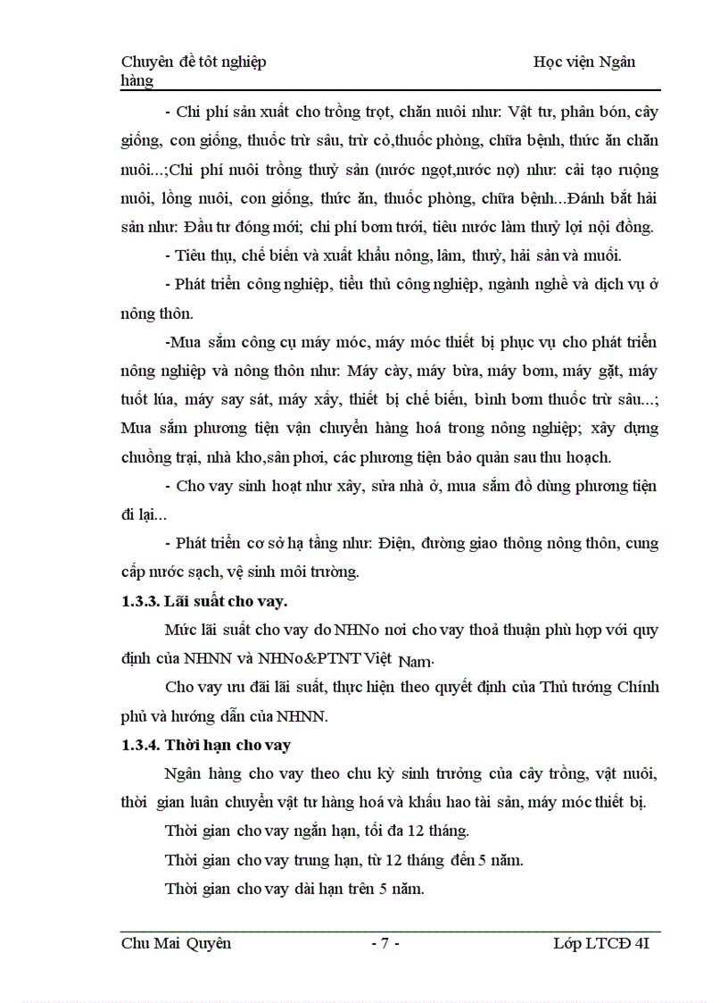 image for page Một số giải pháp nâng cao hiệu quả cho vay đối với hộ sản xuất ở Ngân hàng nông nghiệp huyện Lý Nhân tỉnh Hà Nam