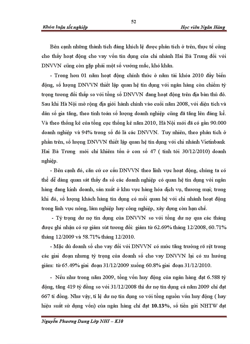 image for page Giải pháp mở rộng tín dụng đối với doanh nghiệp vừa và nhỏ của Ngân hàng thương mại cổ phần Công Thương Chi nhánh Đông Hà Nội