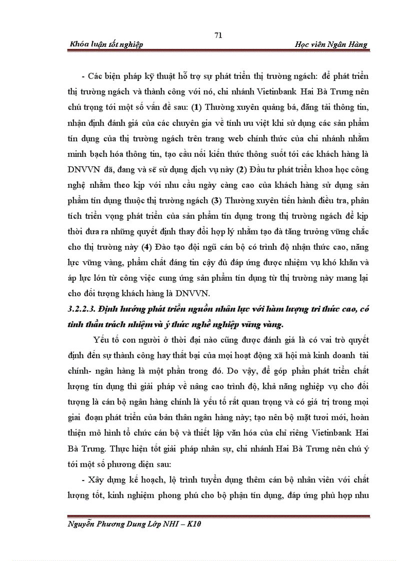 image for page Giải pháp mở rộng tín dụng đối với doanh nghiệp vừa và nhỏ của Ngân hàng thương mại cổ phần Công Thương Chi nhánh Đông Hà Nội