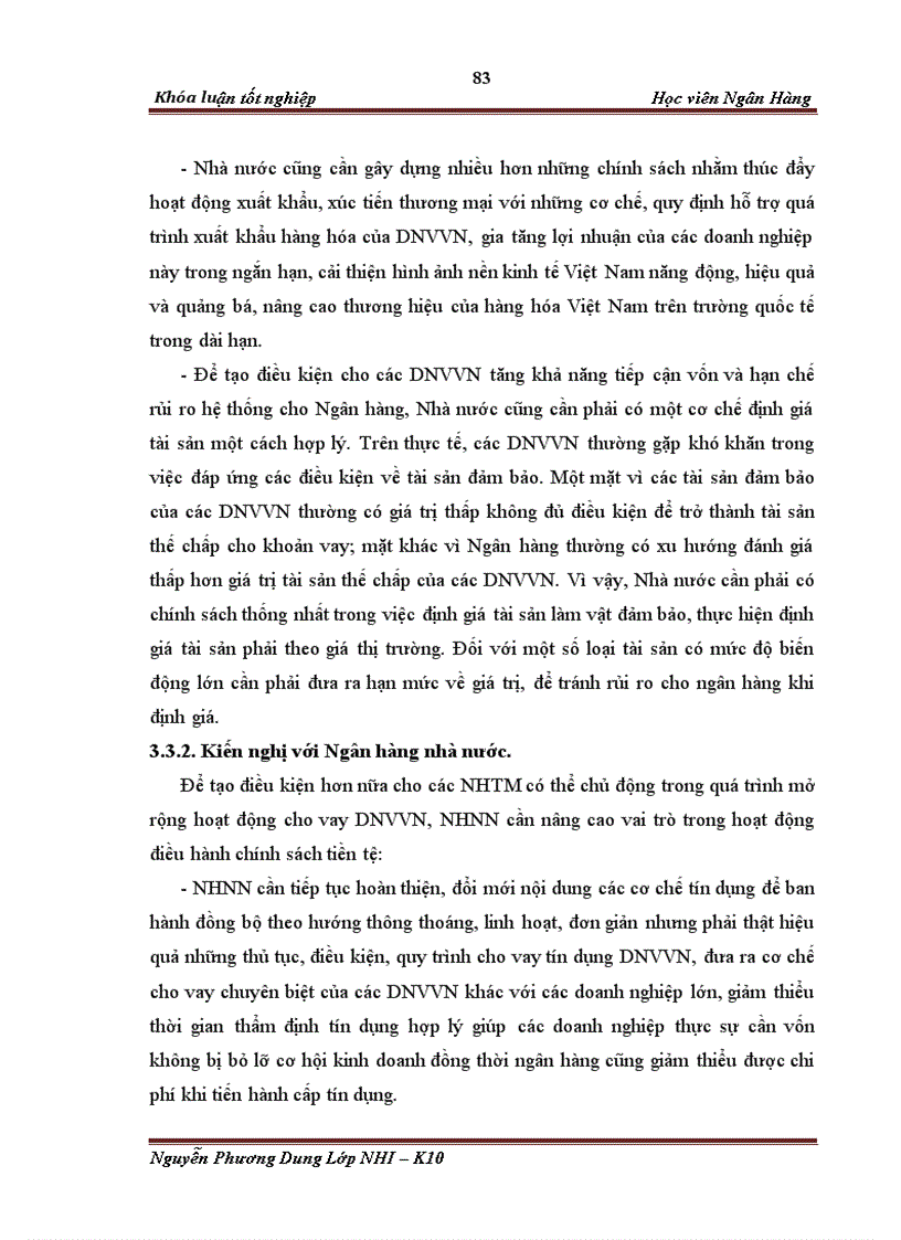 image for page Giải pháp mở rộng tín dụng đối với doanh nghiệp vừa và nhỏ của Ngân hàng thương mại cổ phần Công Thương Chi nhánh Đông Hà Nội