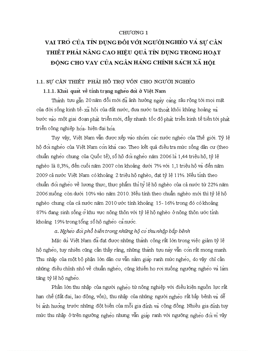 image for page Giải pháp nâng cao hiệu quả tín dụng đối với người nghèo tại ngân hàng chính sách xã hội