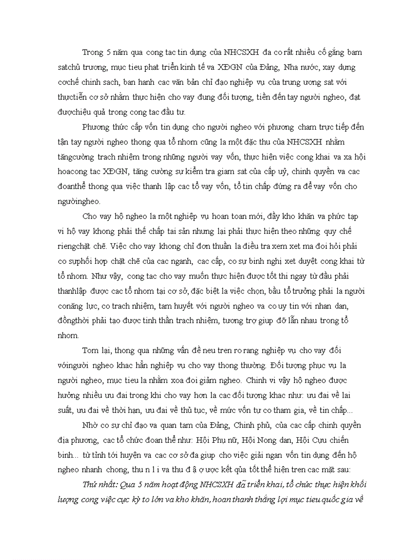 image for page Giải pháp nâng cao hiệu quả tín dụng đối với người nghèo tại ngân hàng chính sách xã hội