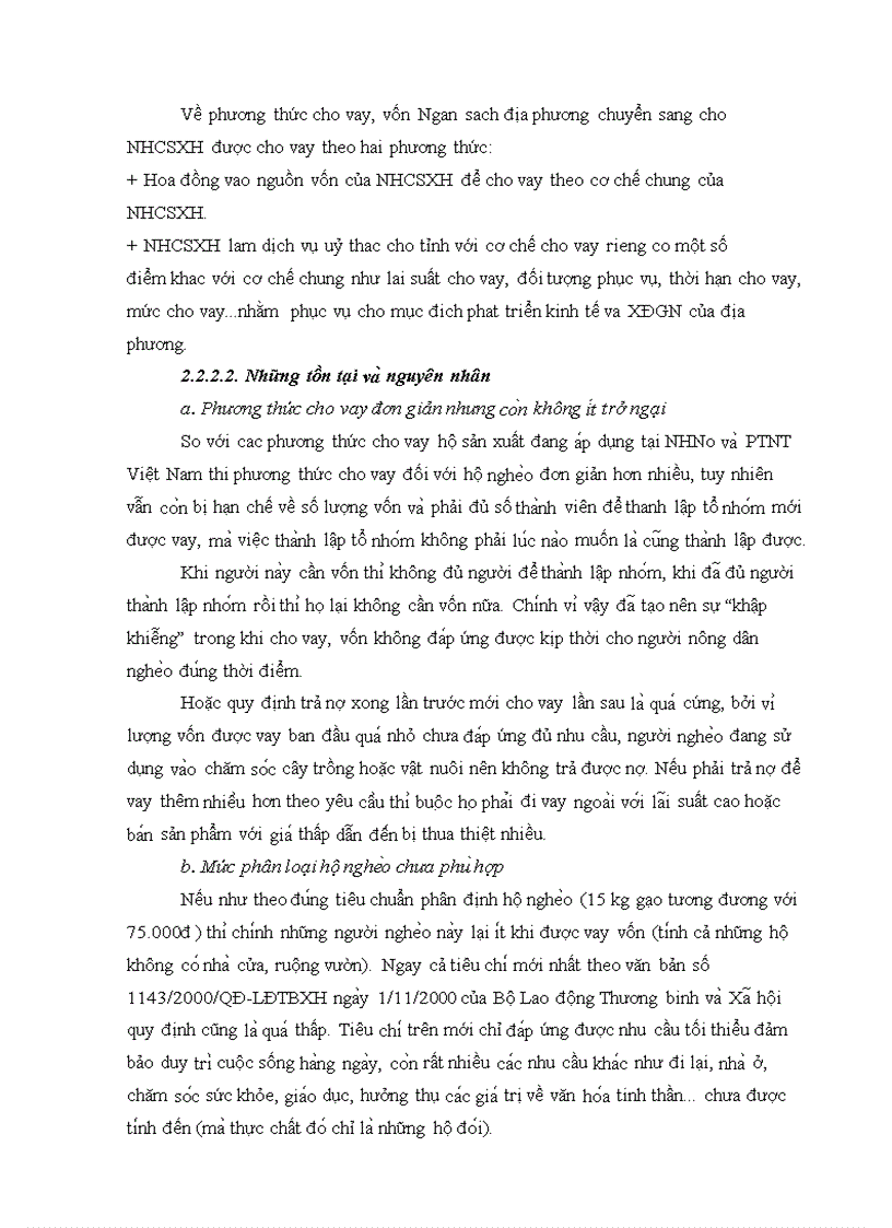 image for page Giải pháp nâng cao hiệu quả tín dụng đối với người nghèo tại ngân hàng chính sách xã hội