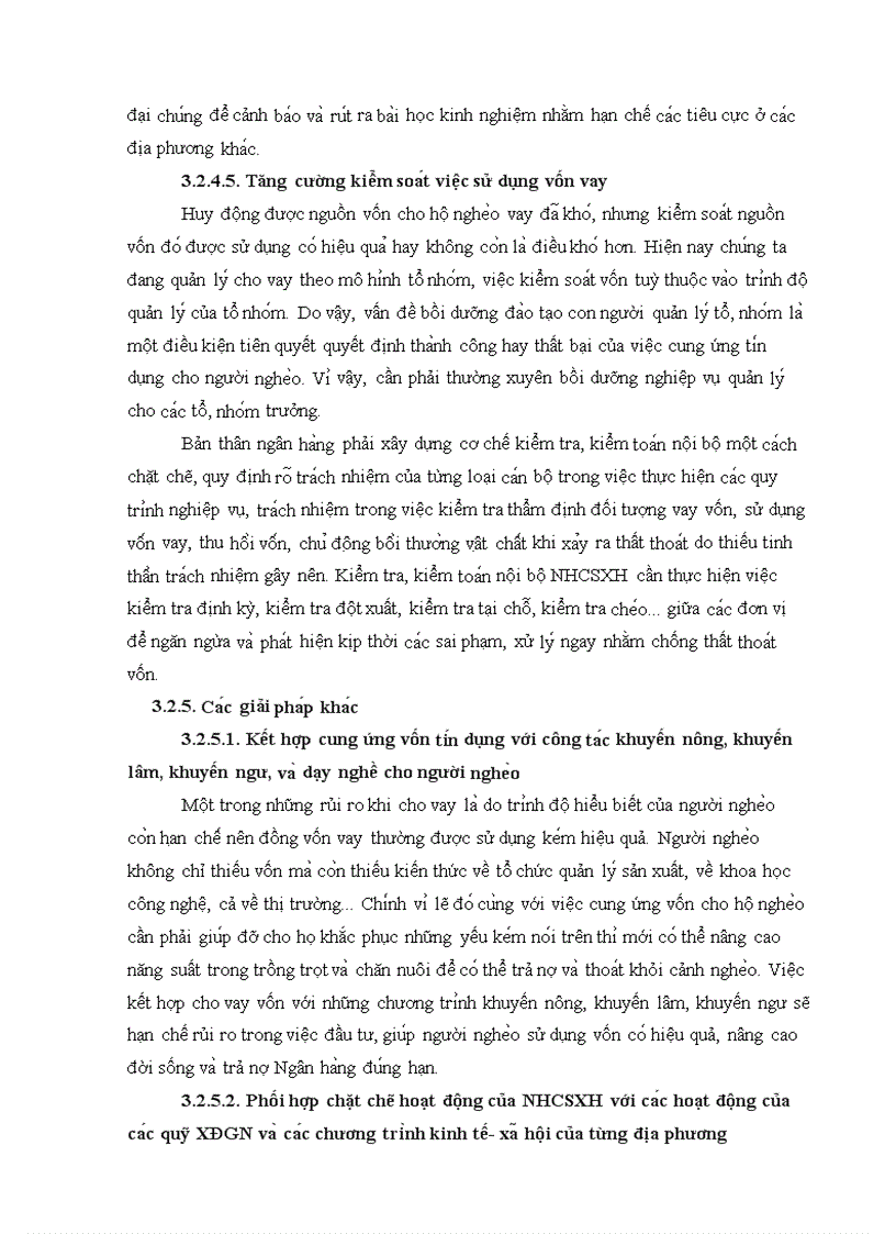 image for page Giải pháp nâng cao hiệu quả tín dụng đối với người nghèo tại ngân hàng chính sách xã hội