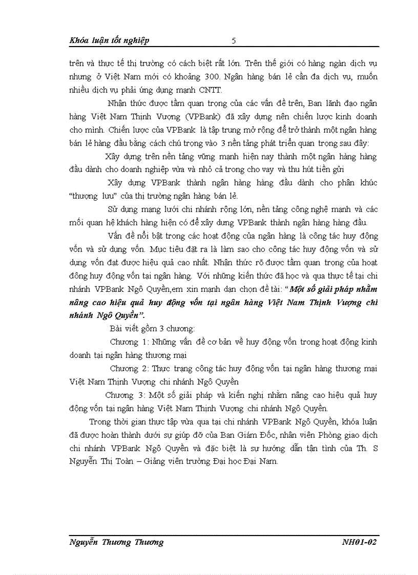 image for page Một số giải pháp nhằm nâng cao hiệu quả huy động vốn tại ngân hàng Việt Nam Thịnh Vượng chi nhánh Ngô Quyền
