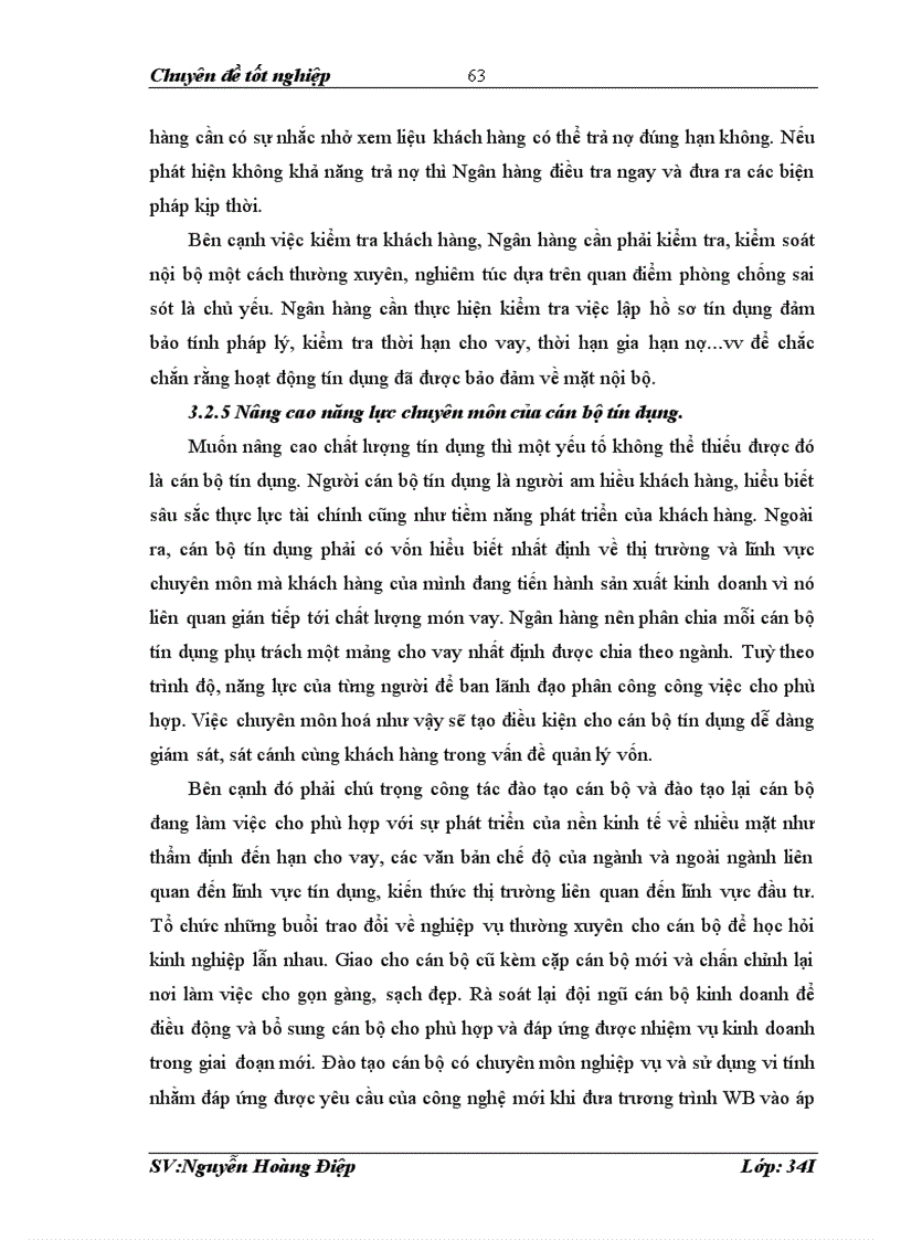 image for page Giải pháp nâng cao chất lượng tín dụng trung và dài hạn tại NHNo PTNT Chi Nhánh Hoàng Quốc Việt