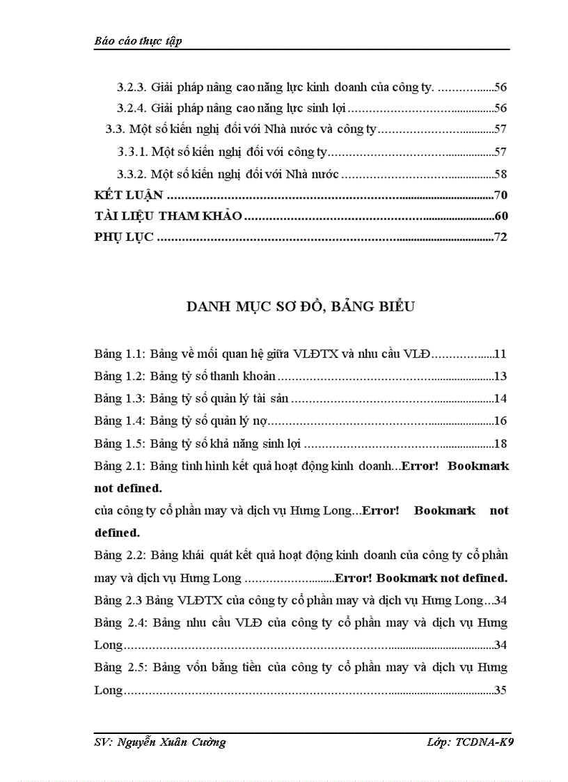 image for page Phân tích tình hình tài chính của công ty cổ phần may và dịch vụ Hưng Long