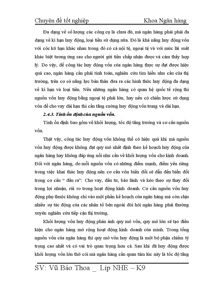 image for page Giải pháp nâng cao chất lượng công tác huy động vốn tại NHNo PTNT Tây Hà Nội