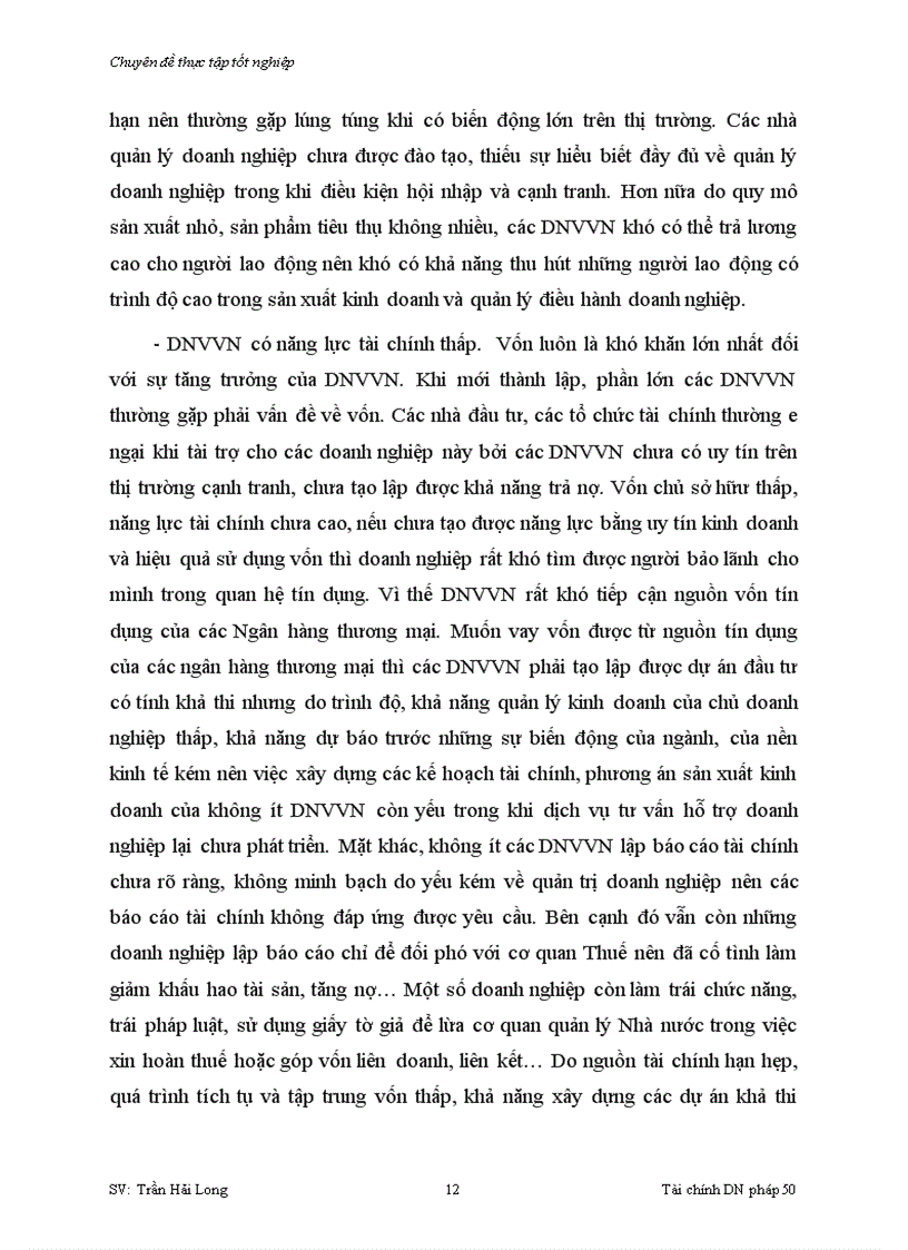 image for page Giải pháp nâng cao chất lượng cho vay đối với doanh nghiệp vừa và nhỏ tại Sở Giao Dịch Ngân hàng thương mại cổ phần Quân Đội