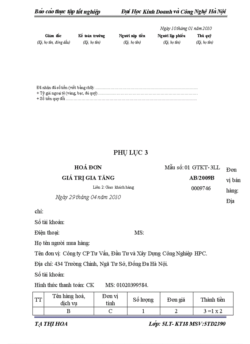 image for page Một số ý kiến đề xuất nhàm hoàn thiện công tác kế toán tiền lương và các khoản trích theo lương tại Công ty Cổ phần Tư Vấn Đầu Tư và Xây Dựng Công Nghiệp HPC 1