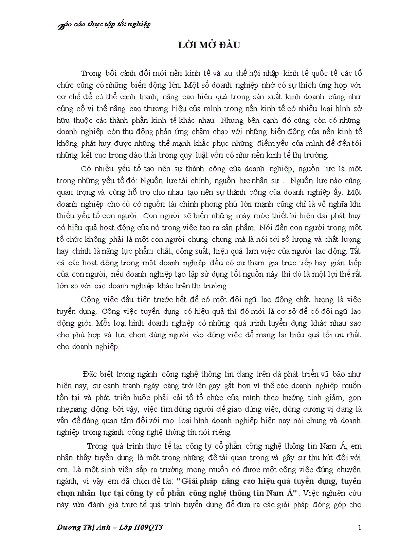 image for page Giải pháp nâng cao hiệu quả tuyển dụng tuyển chọn nhân lực tại công ty cổ phần công nghệ thông tin Nam Á