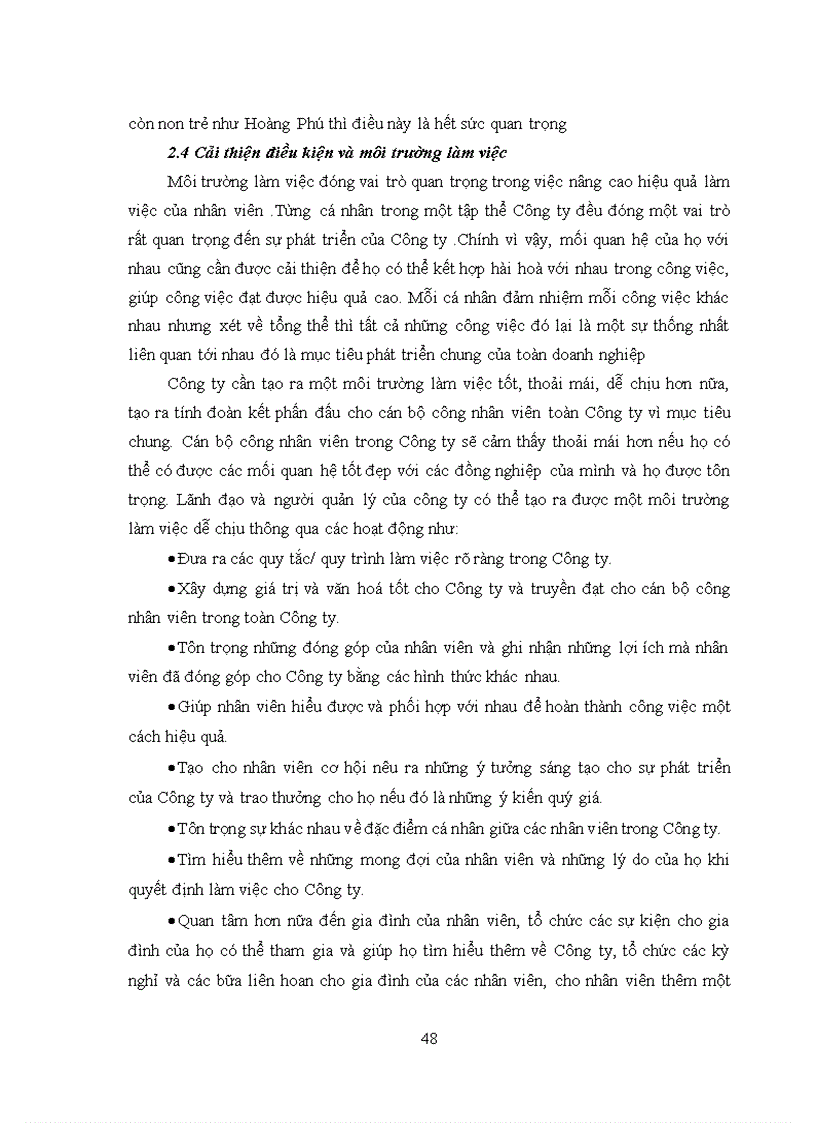 image for page Tạo động lực cho người lao động tại Công ty cổ phần đầu tư thương mại Hoàng Phú