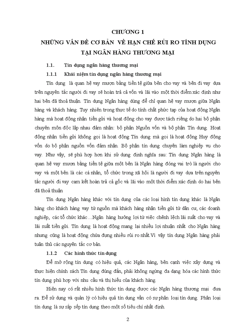 image for page Giải pháp hạn chế rủi ro tín dụng tại Ngân hàng TMCP Công Thương Việt Nam Chi nhánh Thái Bình