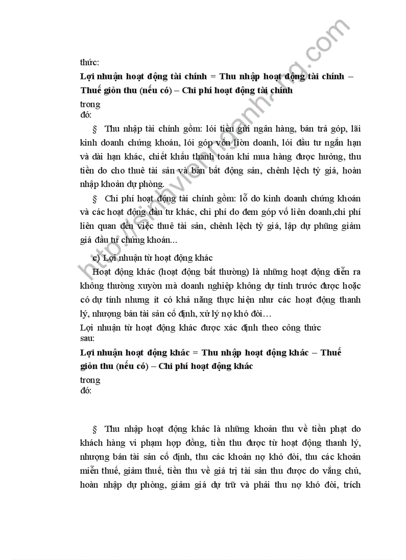 image for page Lợi nhuận và giải pháp gia tăng lợi nhuận tại Công ty Xây Dựng Bảo Tàng Hồ Chí Minh
