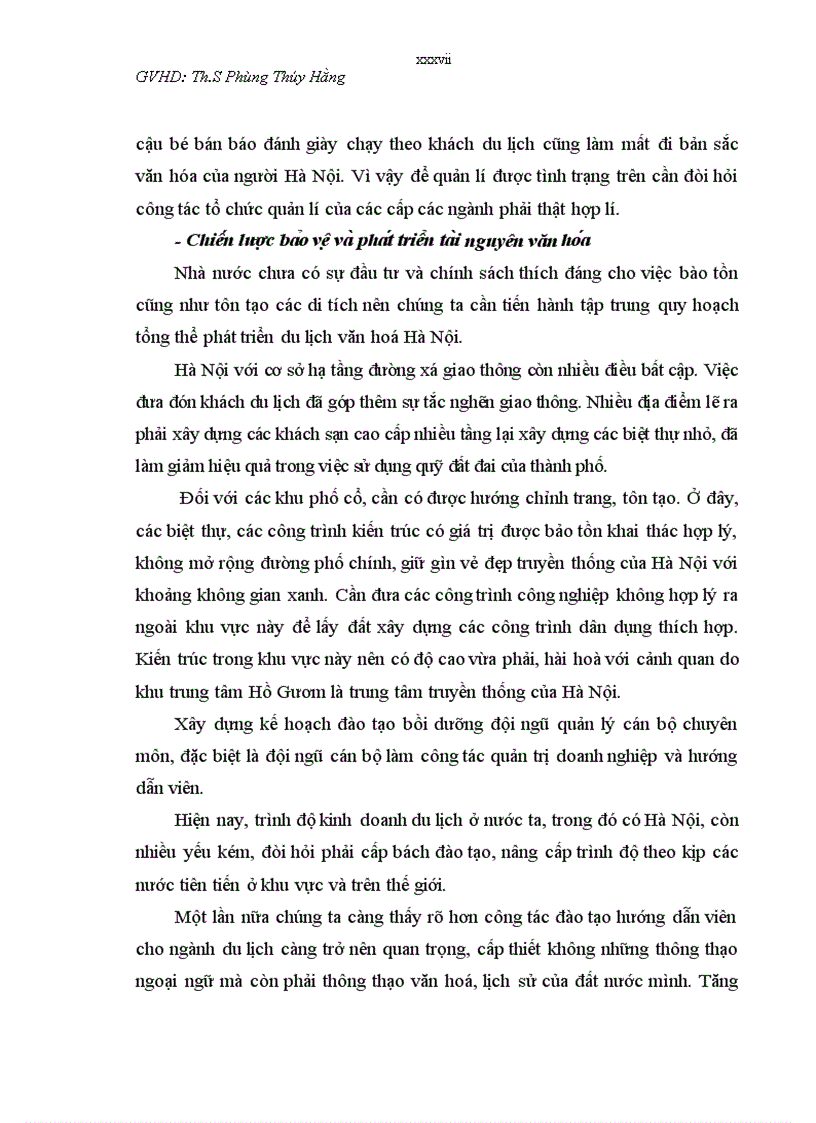 image for page Đánh giá điều kiện phát triển du lịch văn hóa tại địa bàn Hà Nội