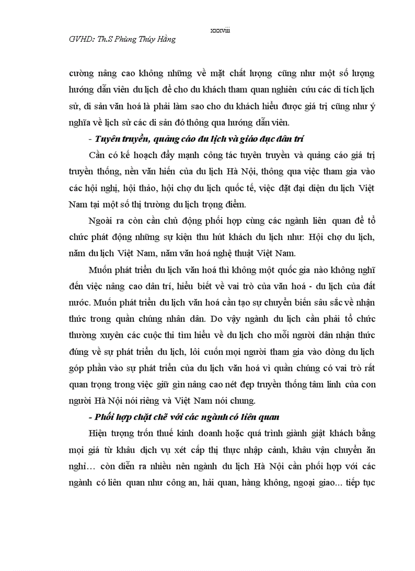 image for page Đánh giá điều kiện phát triển du lịch văn hóa tại địa bàn Hà Nội