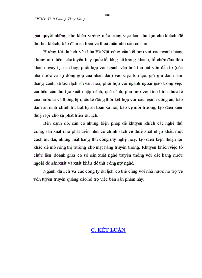 image for page Đánh giá điều kiện phát triển du lịch văn hóa tại địa bàn Hà Nội
