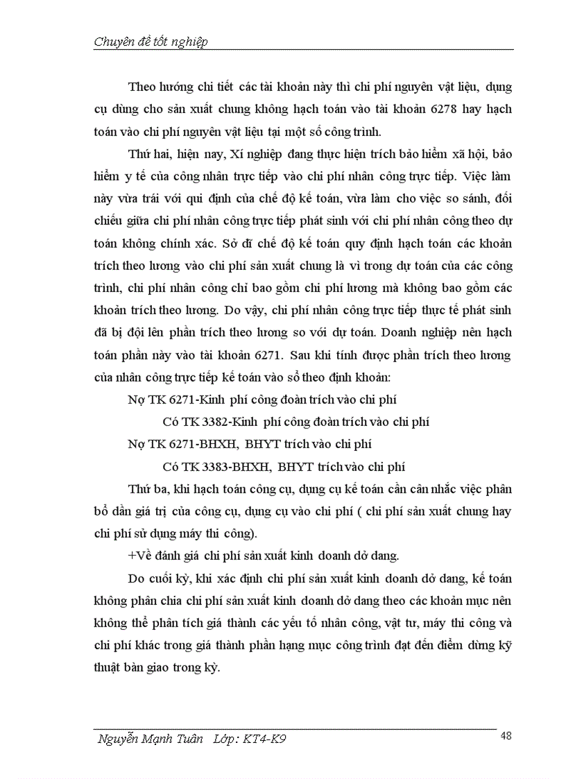 image for page Hoàn thiện hạch toán chi phí sản xuất và tính giá thành sản phẩm xây lắp tại Xí nghiệp xây lắp số 1 Hà Nội