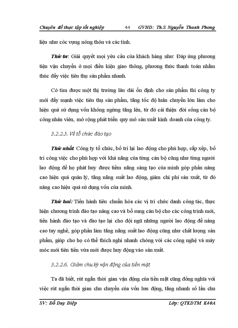 image for page Một số giải pháp nhằm nâng cao hiệu quả sử dụng vốn kinh doanh của Công ty TNHH Phú Thái