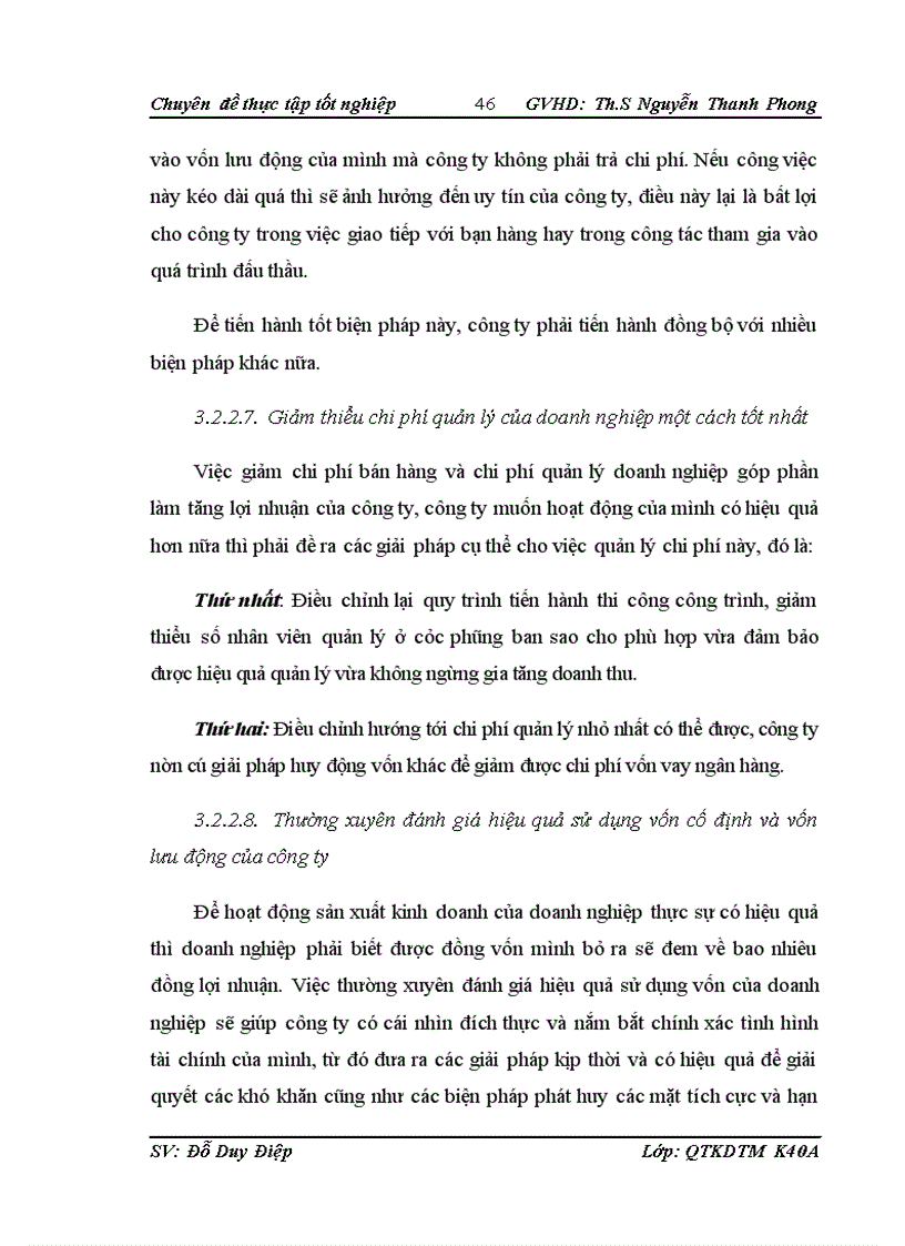 image for page Một số giải pháp nhằm nâng cao hiệu quả sử dụng vốn kinh doanh của Công ty TNHH Phú Thái