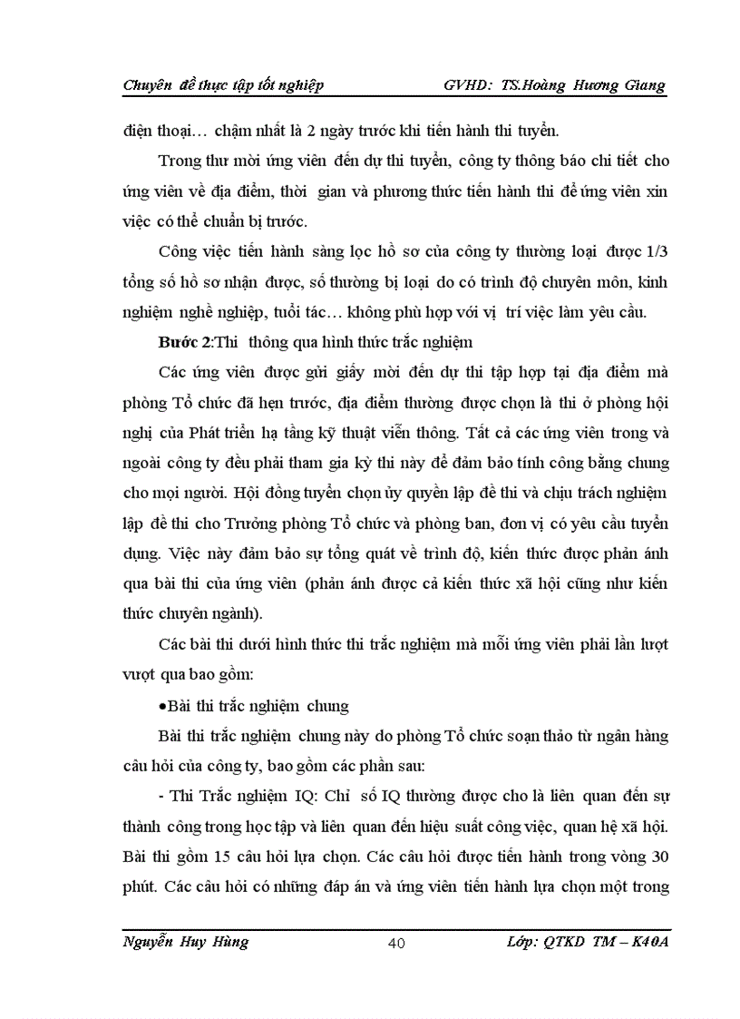 image for page Hoàn thiện công tác tuyển mộ và tuyển chọn nhân lực tại công ty cổ phần Phát triển hạ tầng kỹ thuật viễn thông