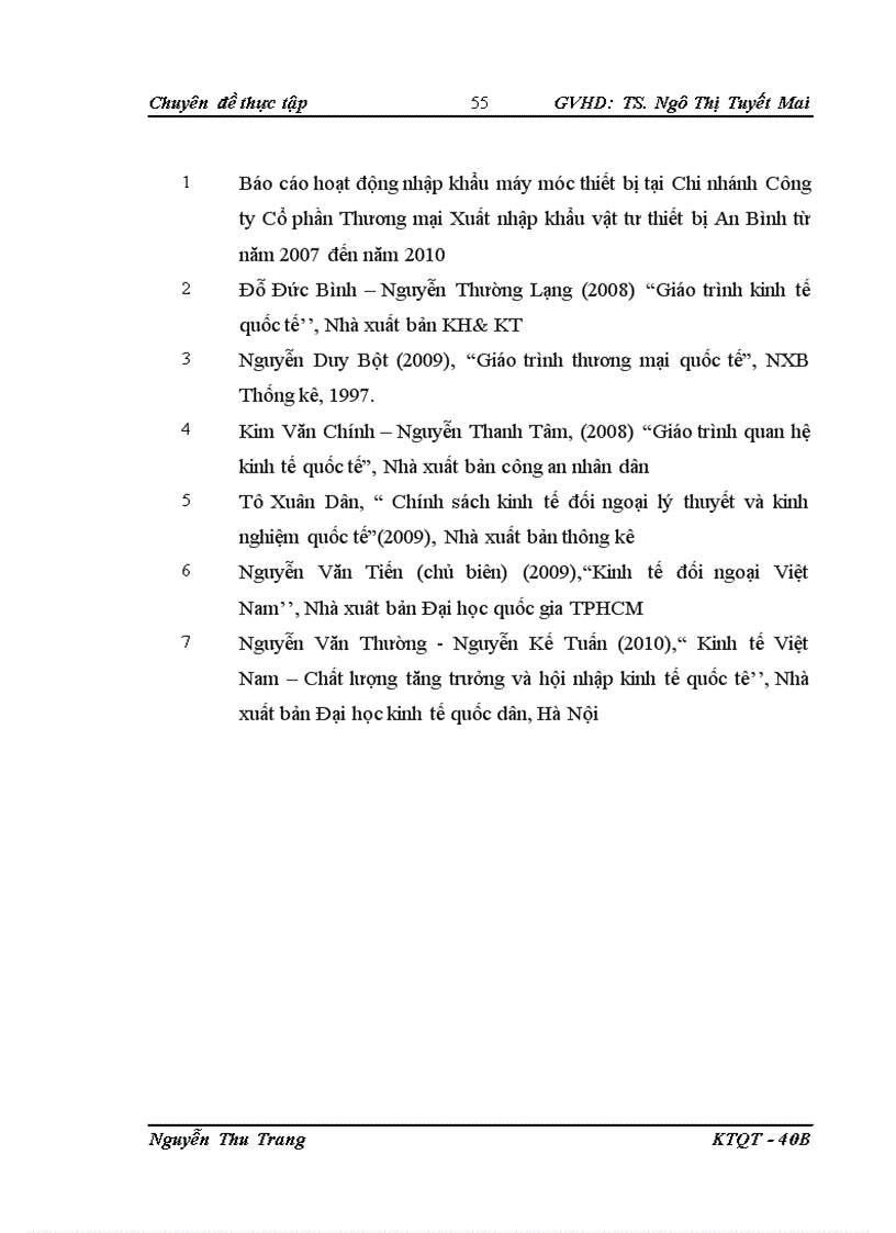 image for page Hoạt động nhập khẩu máy móc thiết bị tại chi nhánh Công ty Cổ phần thương mại xuất nhập khẩu vật tư thiết bị An Bình