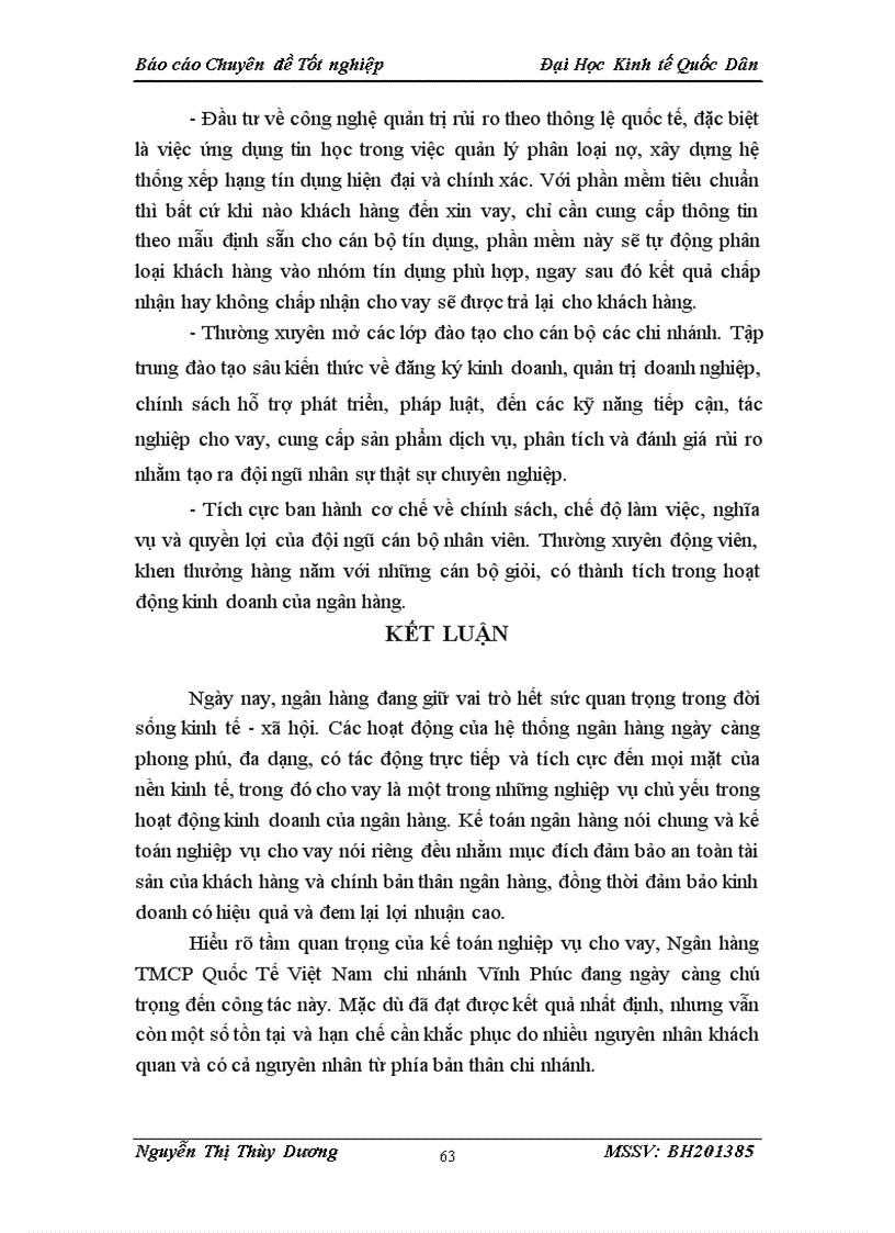 image for page Hoàn thiện kế toán nghiệp vụ cho vay tại Ngân hàng TMCP Quốc tế Việt Nam Chi nhánh Vĩnh Phúc VIB Vĩnh Phúc 1