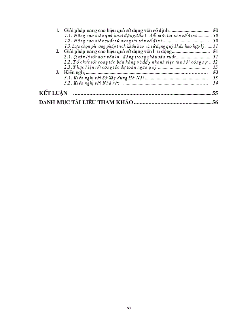image for page Giải pháp nâng cao hiệu quả sử dụng vốn tại công ty Vật liệu xây dựng Cầu Đuống Sở Xây dựng Hà Nội