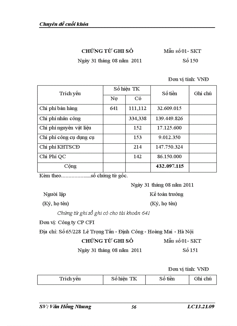 image for page Tổ chức kế toán bán hàng và xác định kết quả bán hàng ở Công ty CP CFI